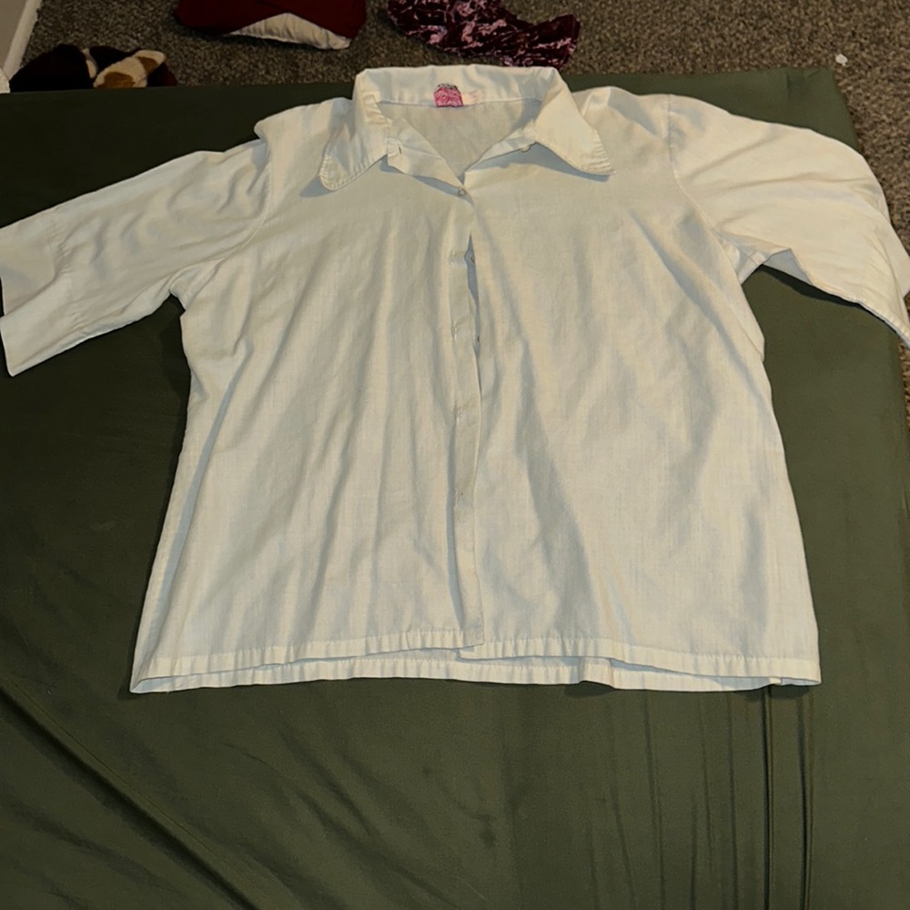 Permanent press vintage shirt